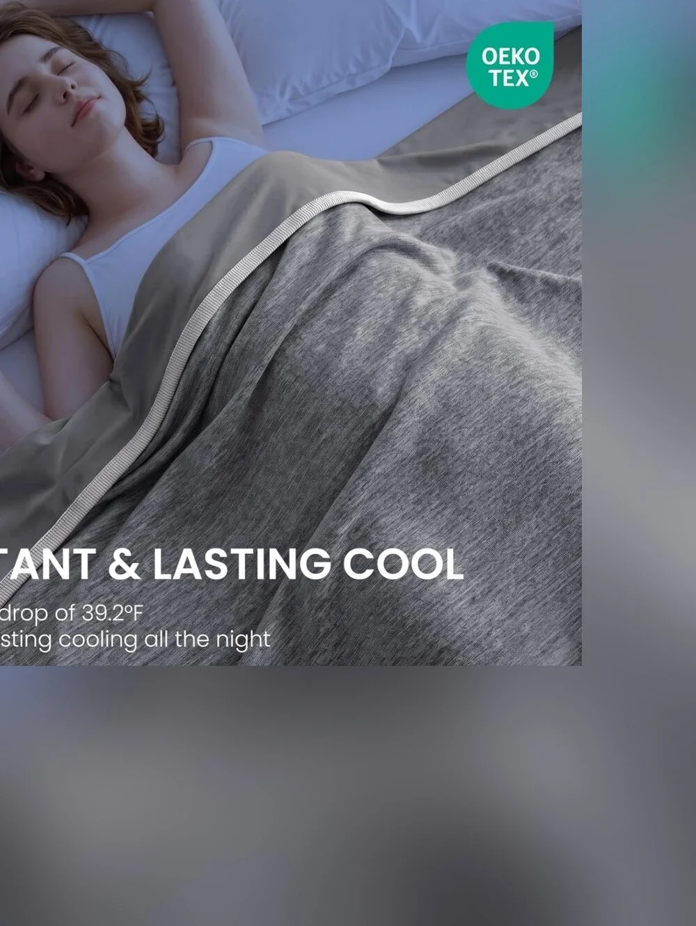 NEW! Cooling Blanket, King Size For Hot Sleepers